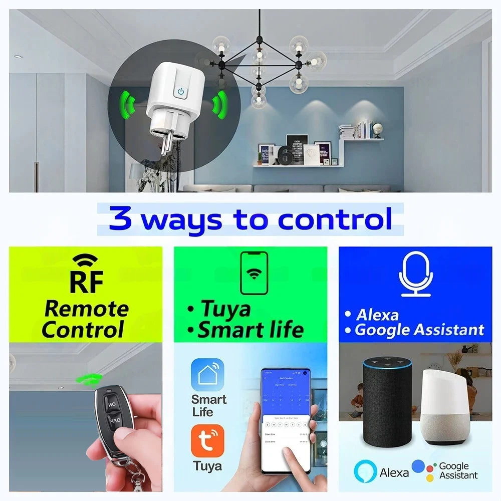 WiFi 433mhz Smart Stekker