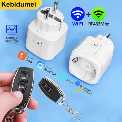 WiFi 433mhz Smart Stekker