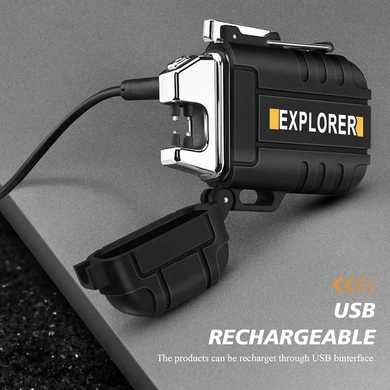 Outdoor survival plasma aansteker