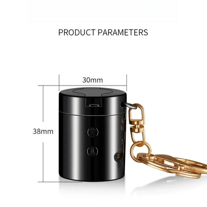 Multifunctionele sleutelhanger, LED USB elektronische aansteker